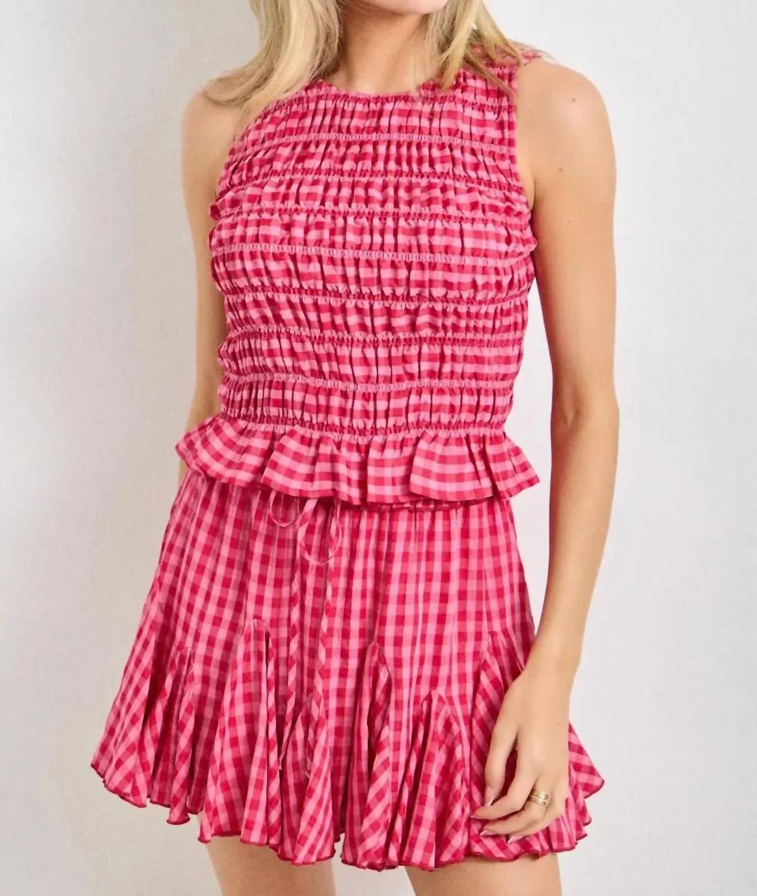 Baevely By Wellmade - Social Mini Skirt