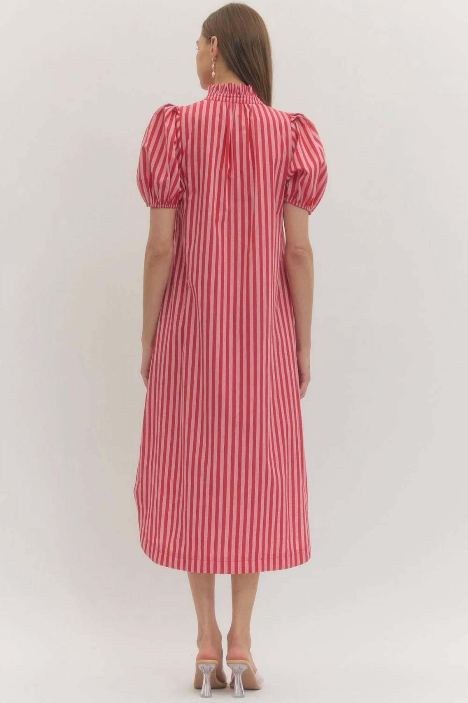 Entro - Longline Midi Dress