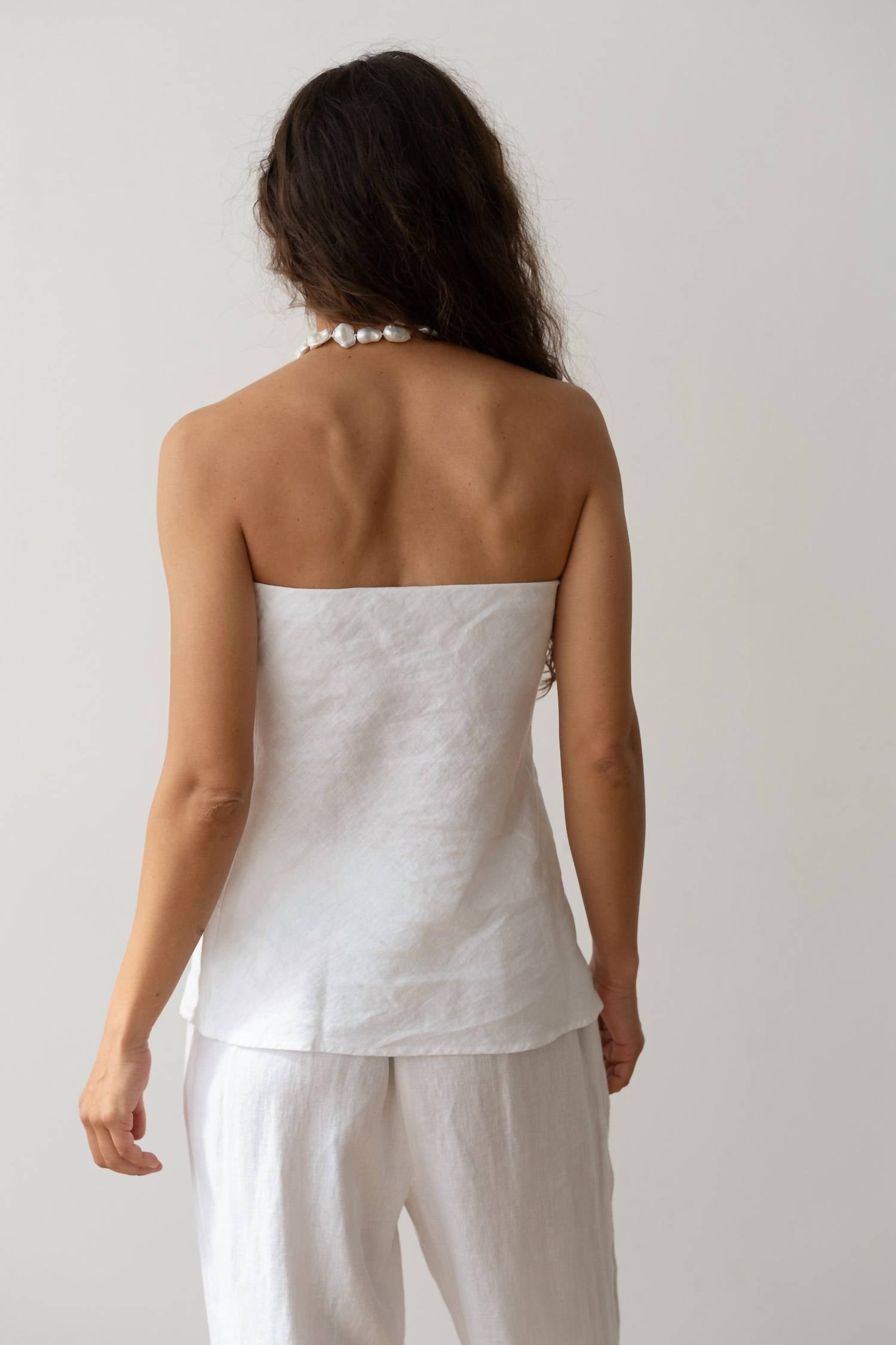 Donni. - LINEN TUBE TOP