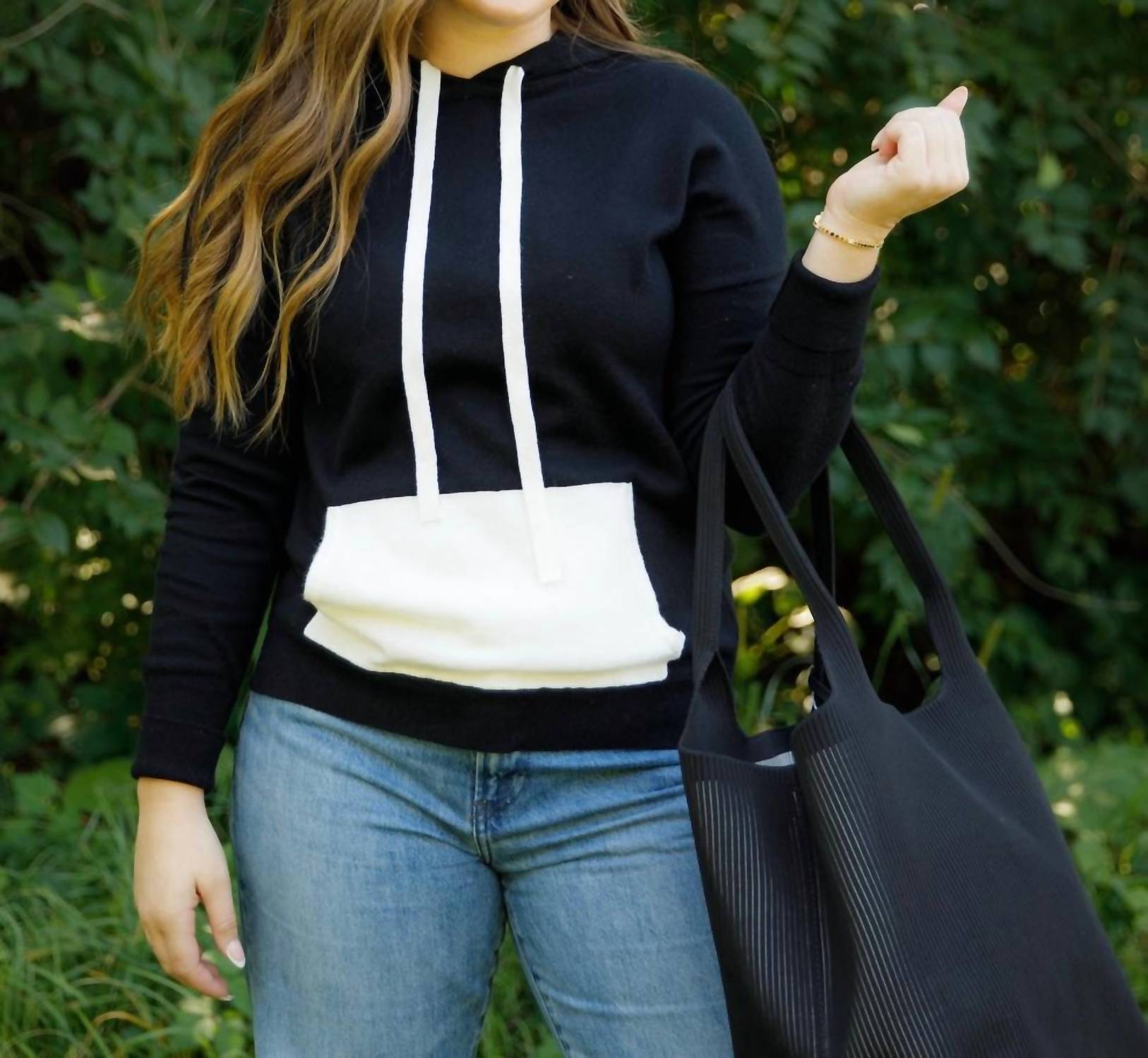 Pure Amici - Block Pullover Hoodie