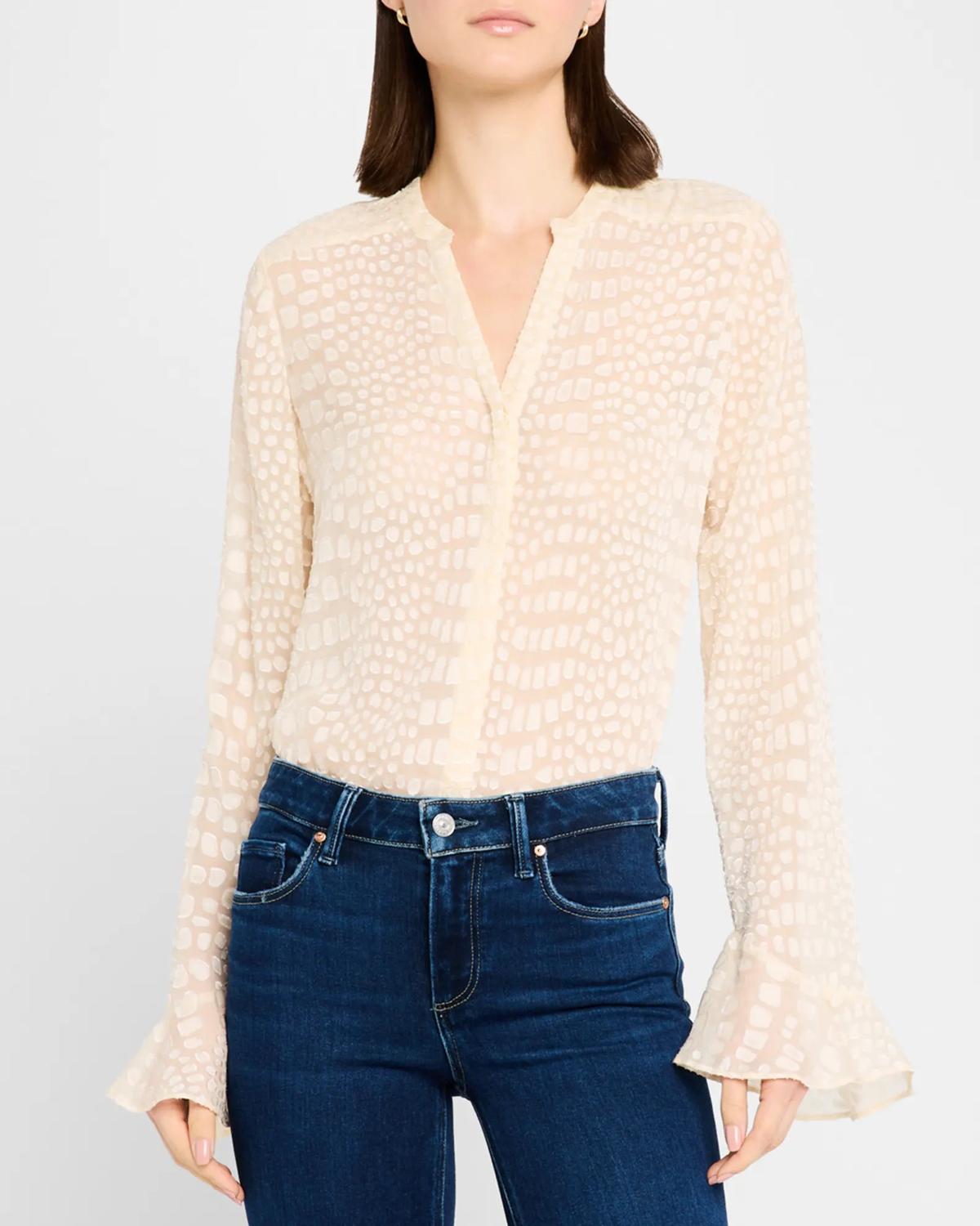 Paige - PEPITA BLOUSE
