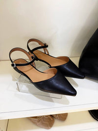 Mis-Jes - Women's Pointed Toe Slingback Flats