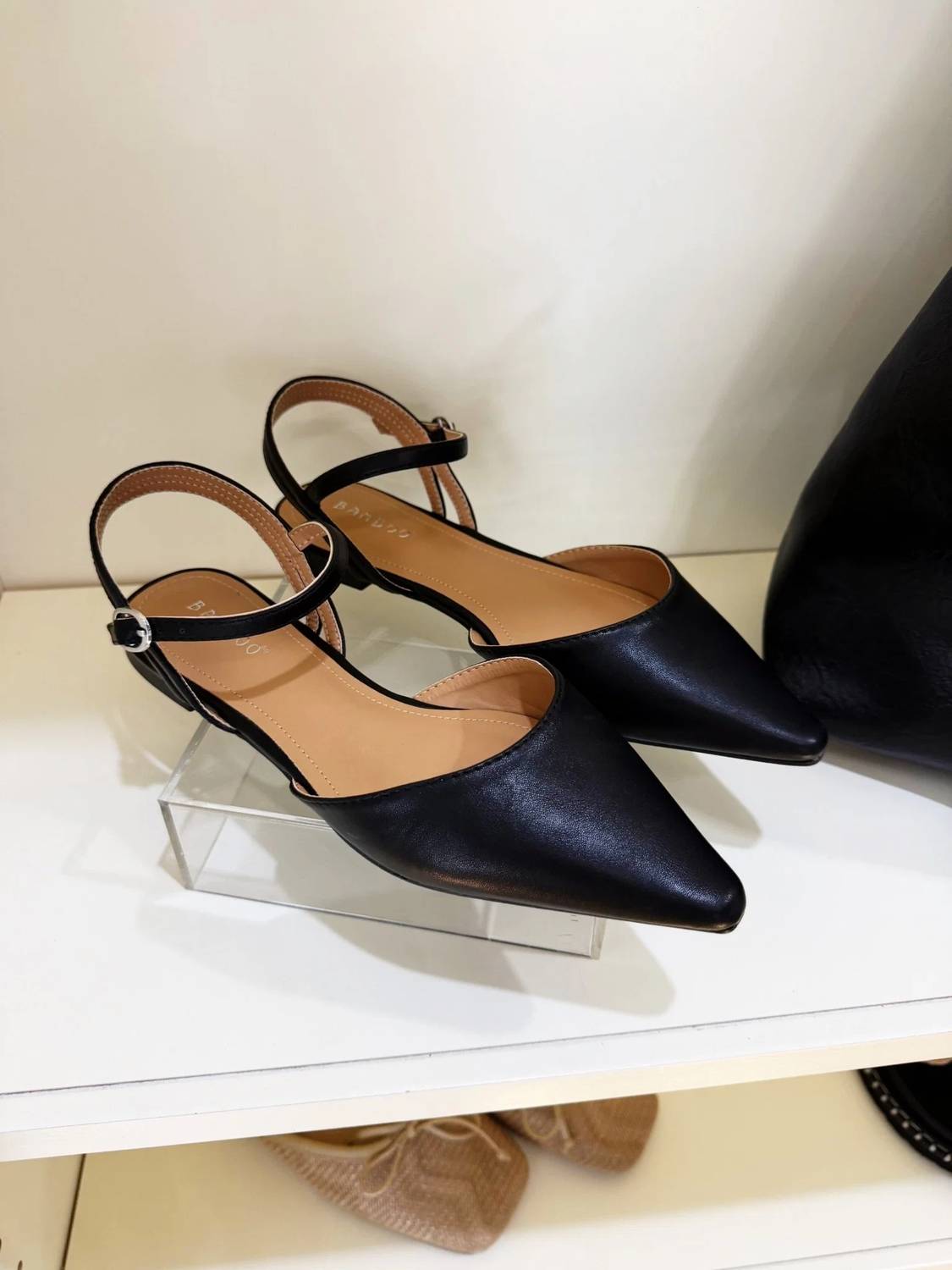 Mis-Jes - Women's Pointed Toe Slingback Flats