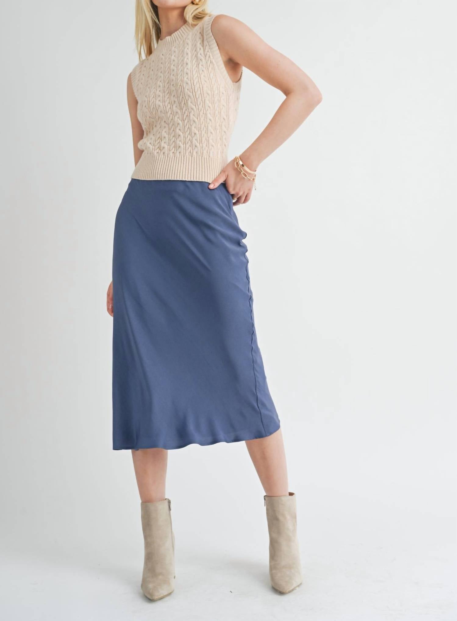 Sage The Label - Write Poetry Mermaid Midi Skirt