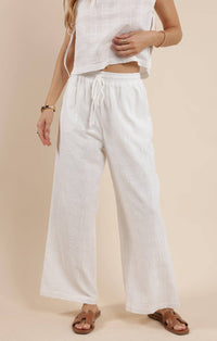 Sage The Label - SALT AIR RELAXED PULL-ON PANTS