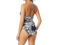 Vince - ZEN GARDEN V-NECK WRAP ONE PIECE