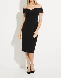 Joseph Ribkoff - Off The Shoulder Shift Dress