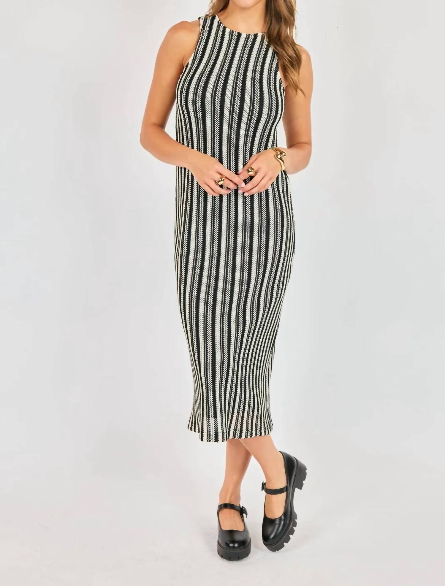 Sadie & Sage - Women's Moonlit Path Knit Dress