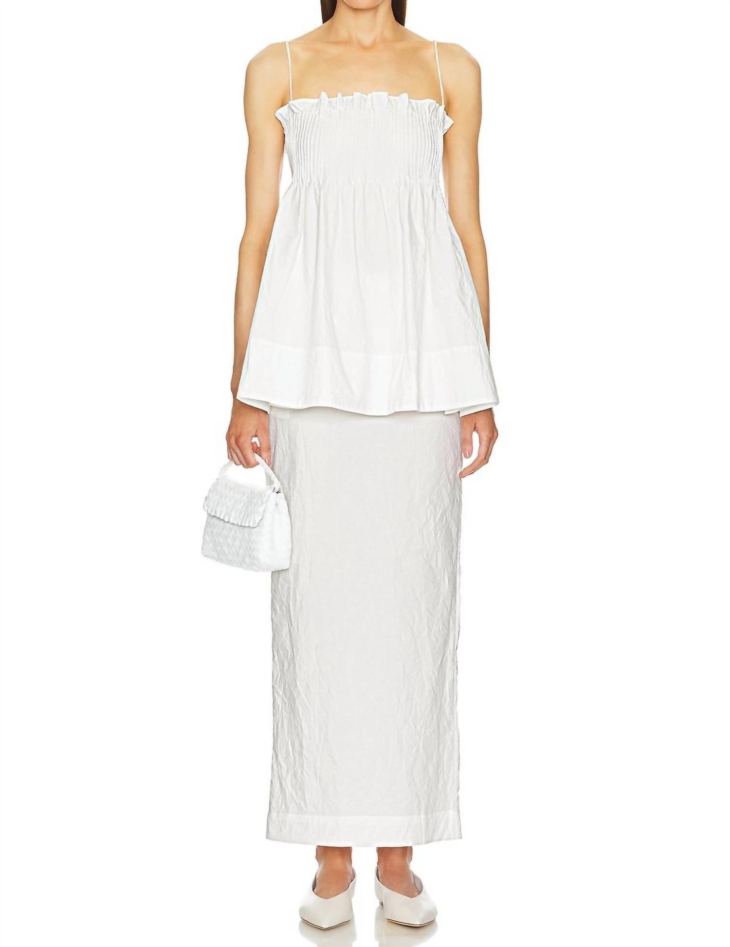 Helsa - Crinkle Maxi Skirt