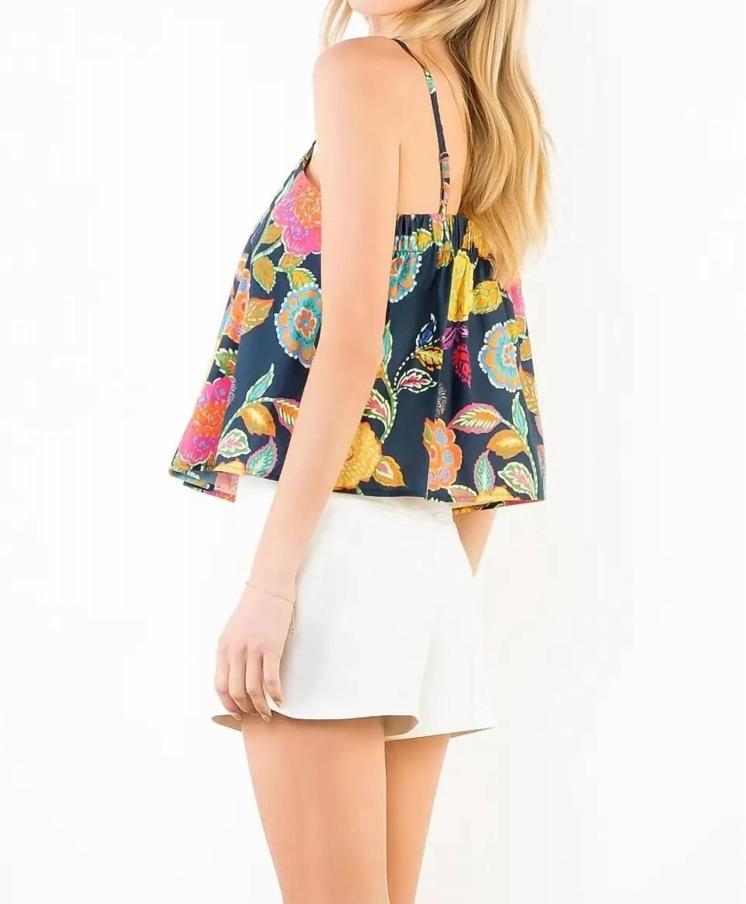 Thml - Floral Pattern Tank Top