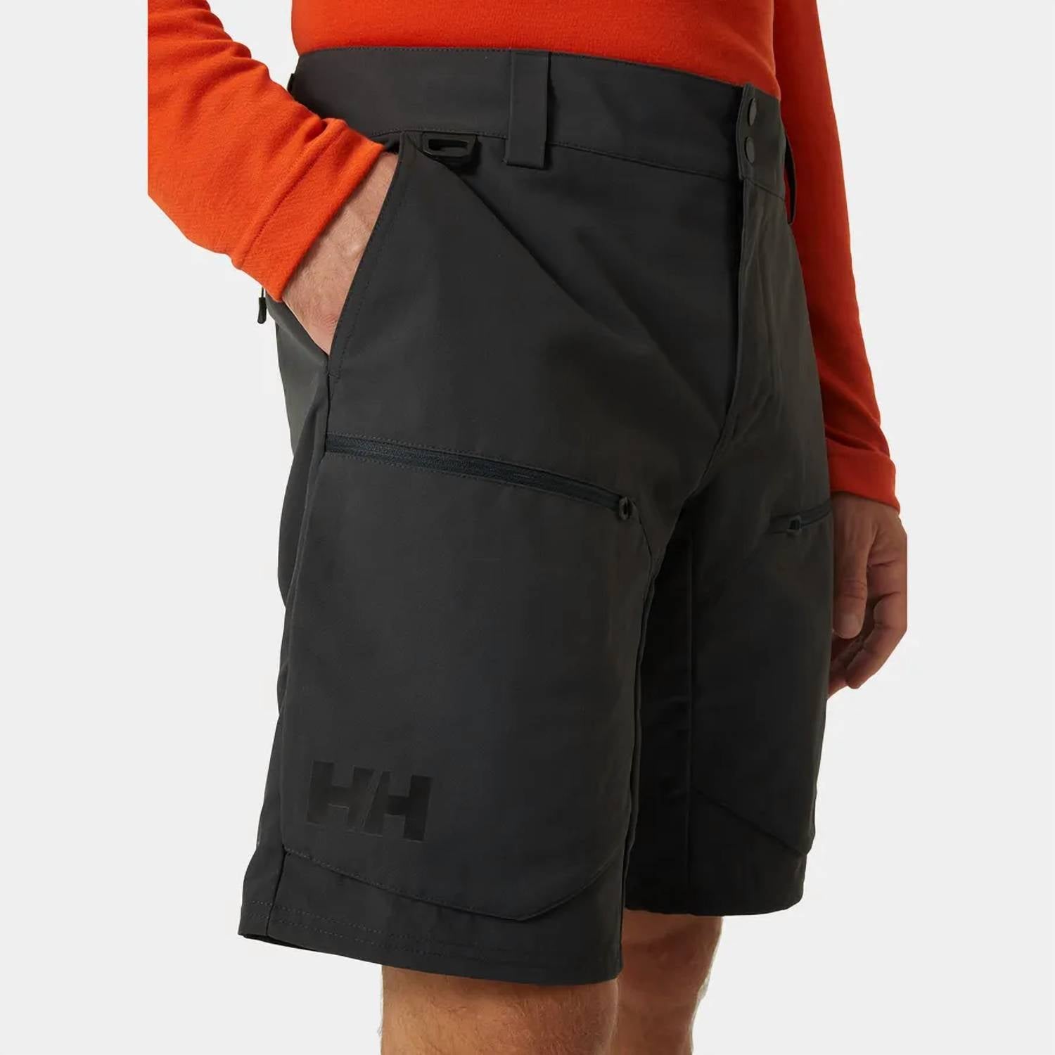 Helly Hansen Crewline Cargo Shorts 2.0 in black - men's shorts