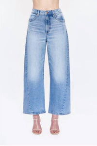 PISTOLA Kyra High Rise Bowed Ankle Jeans in terrace 1 - women's jeans