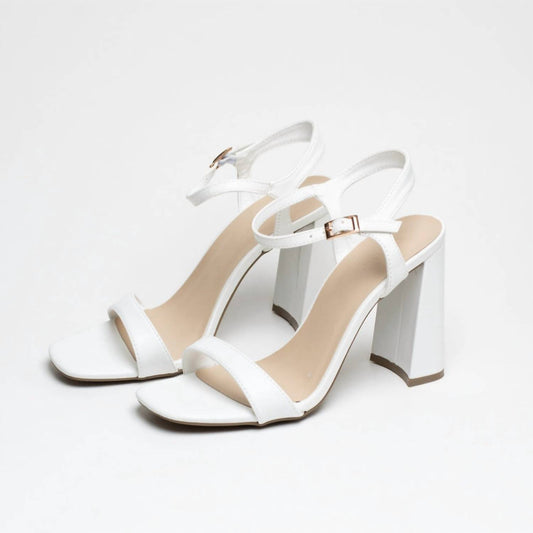 Bamboo - Women's Block Heel Dress Sandals