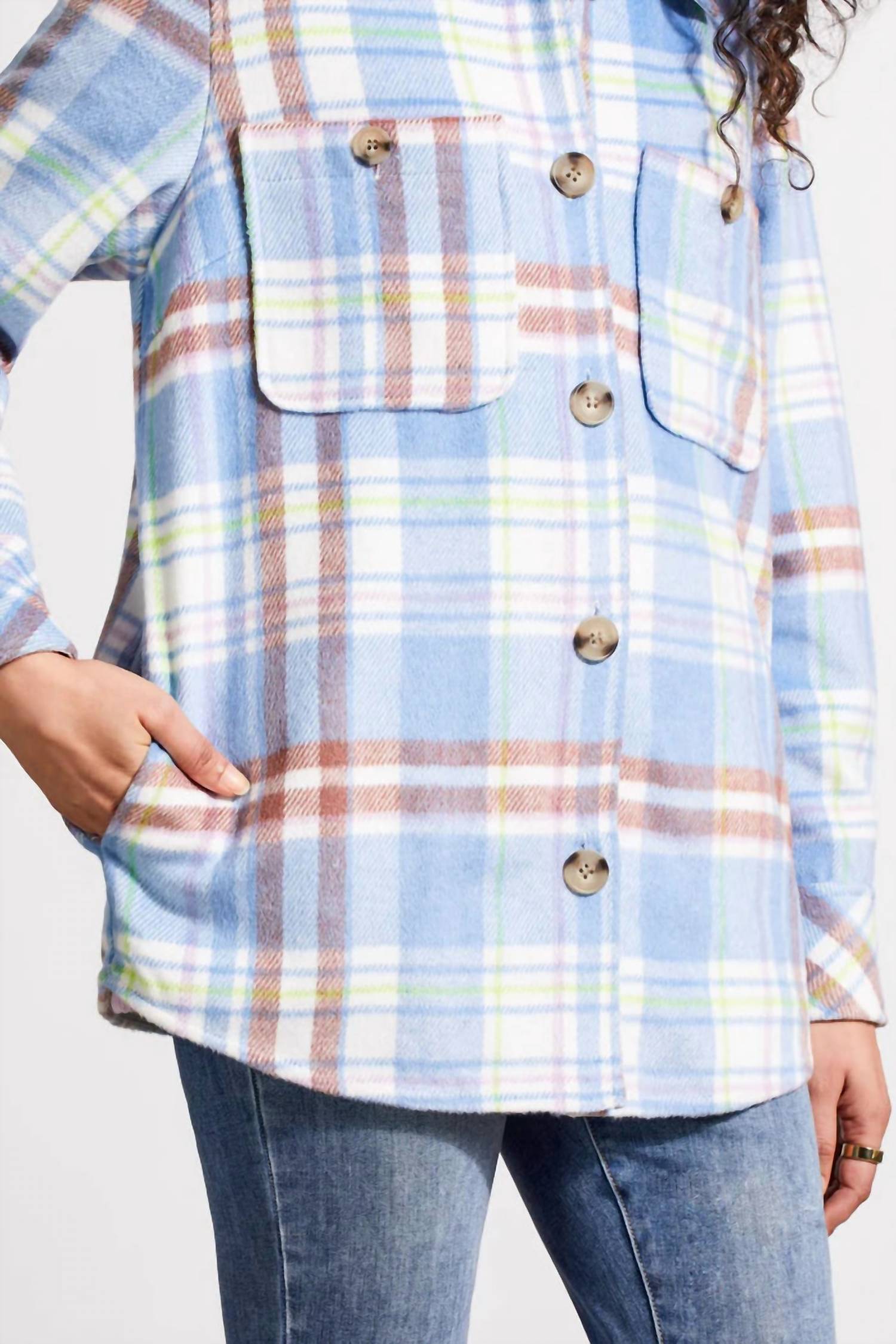 Tribal - Plaid Shacket