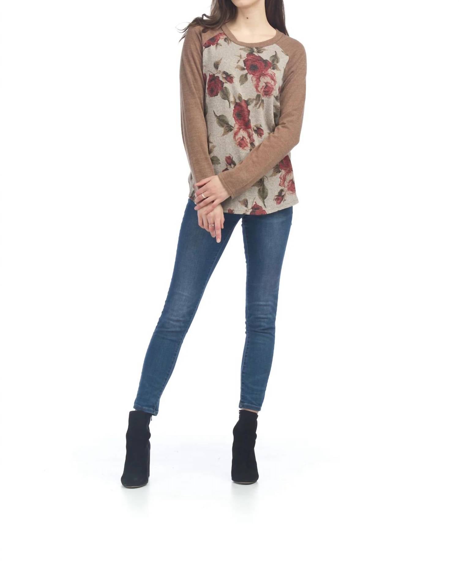 Papillon - Floral Print Top