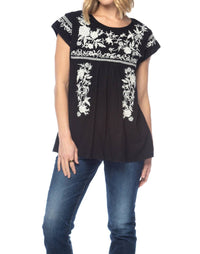 Tolani - Anice Cap Sleeve Blouse