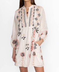 Johnny Was - BELLANIA BUTTON YOKE FIELD DRESS