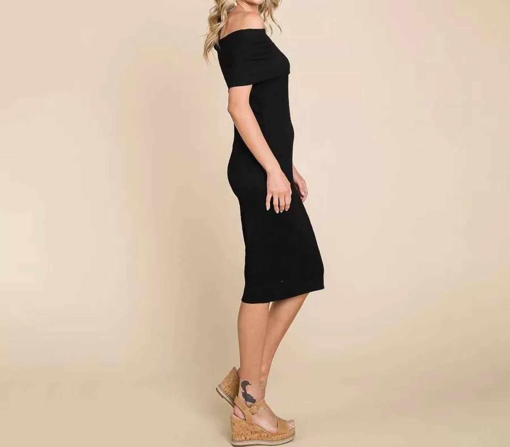 Culture Code - Off Shoulder Dress
