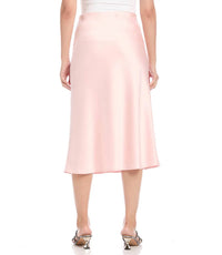 Karen Kane Rose Bias Cut Midi Skirt - women's skirt - detail view