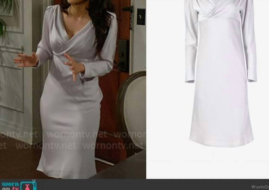 Iro - Guyapi Draped Dress Worn on Young & Restless