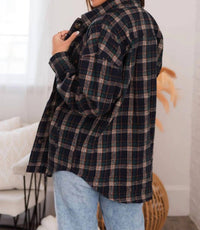 Mikarose - Women's Flannel Shirt Jacket