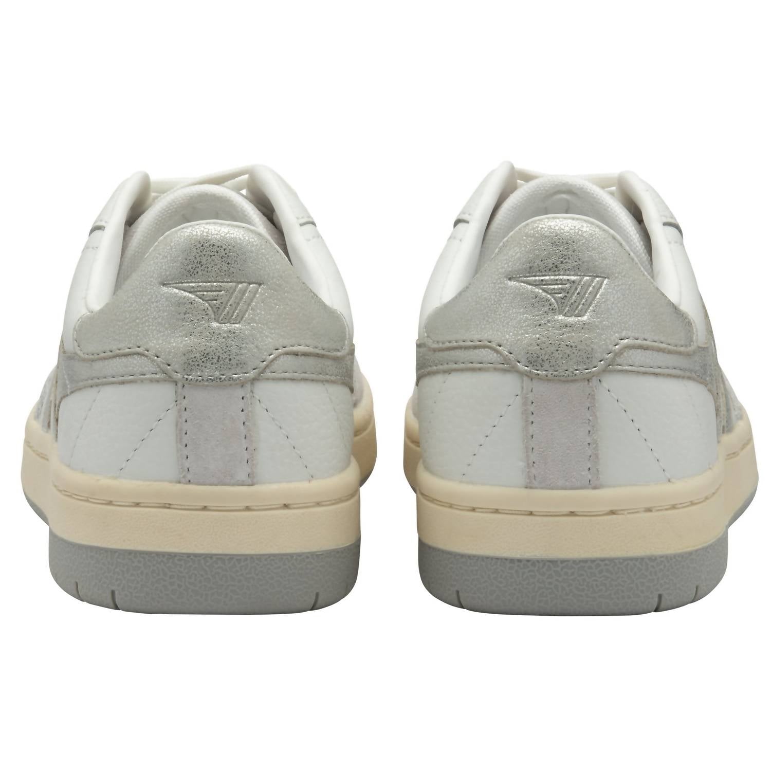 Gola Women's Falcon Mirror Sneaker Shoe in white silver - women's sneaker - view 4