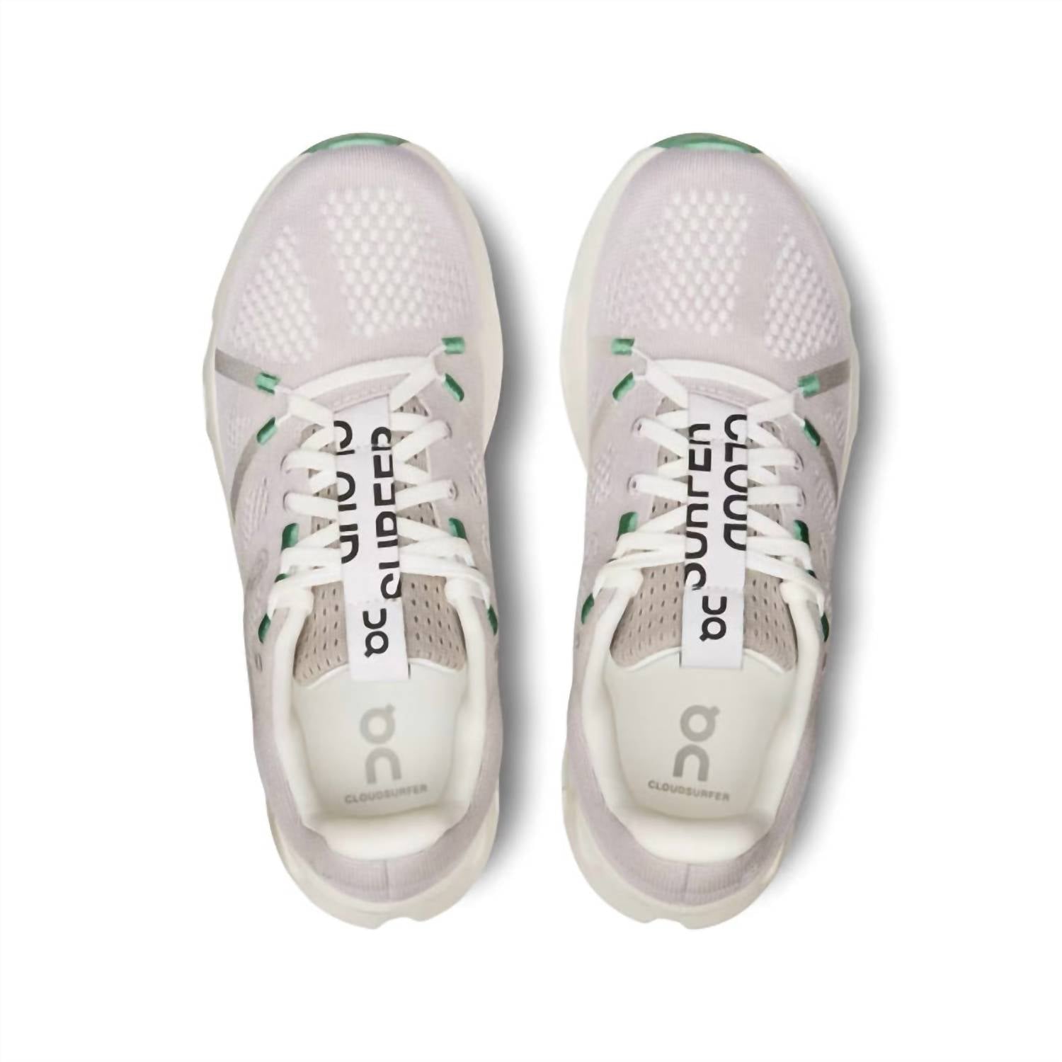 On Women's Cloudsurfer Shoe in pearl ivory - women's sneaker - view 5
