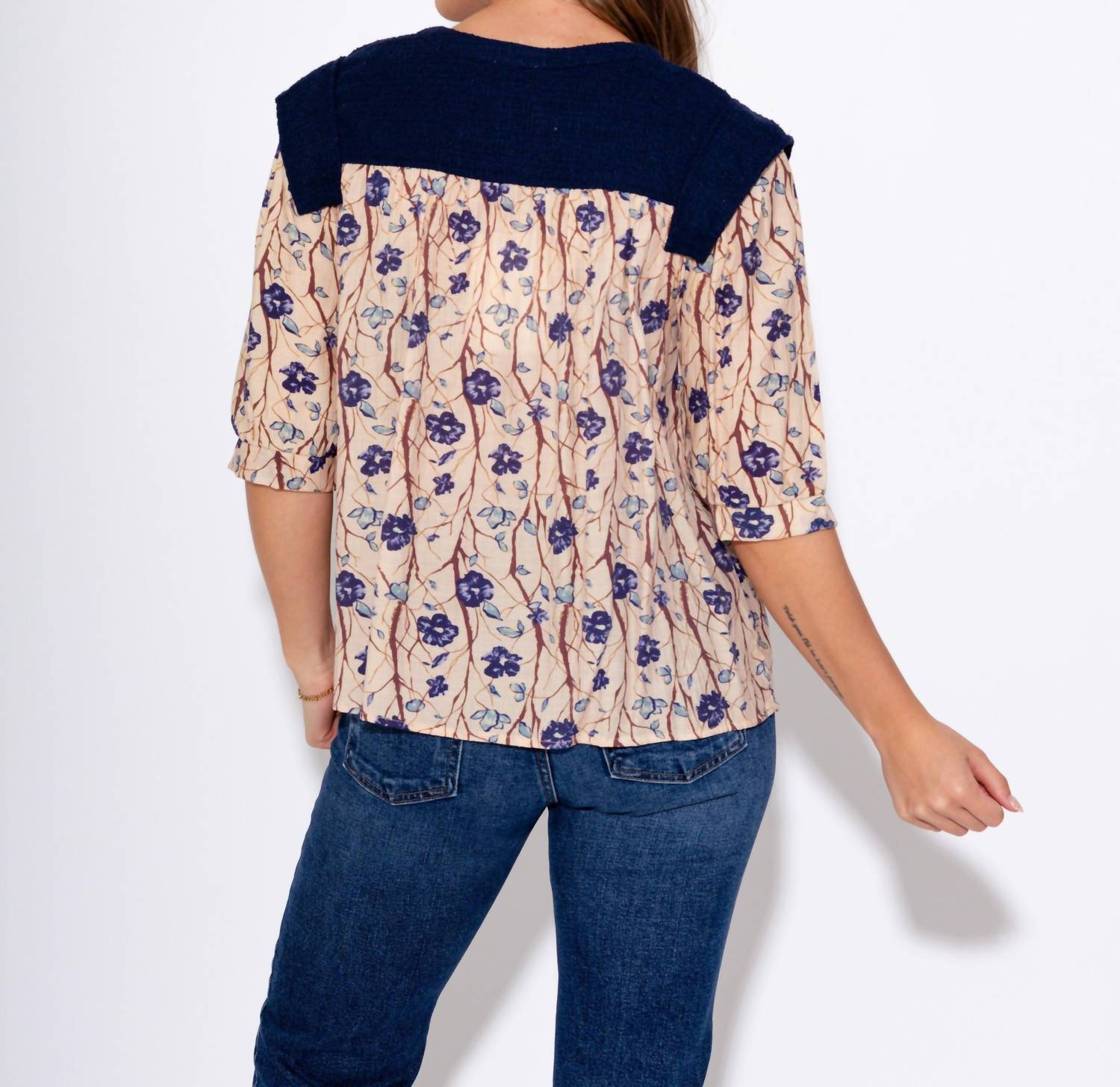 Voy - Bow To Bloom Top