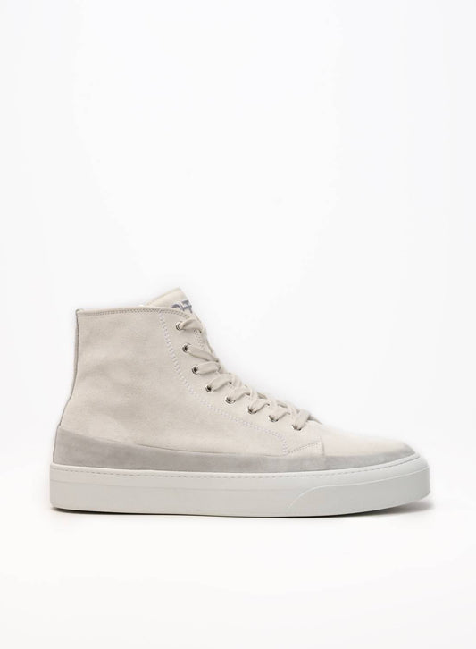 On This Day - Men's Hi Top Derby Suede and Leather Sneaker