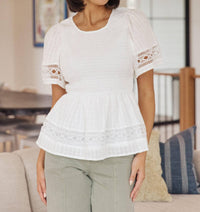 Polagram - Sweet Sister Peplum Blouse