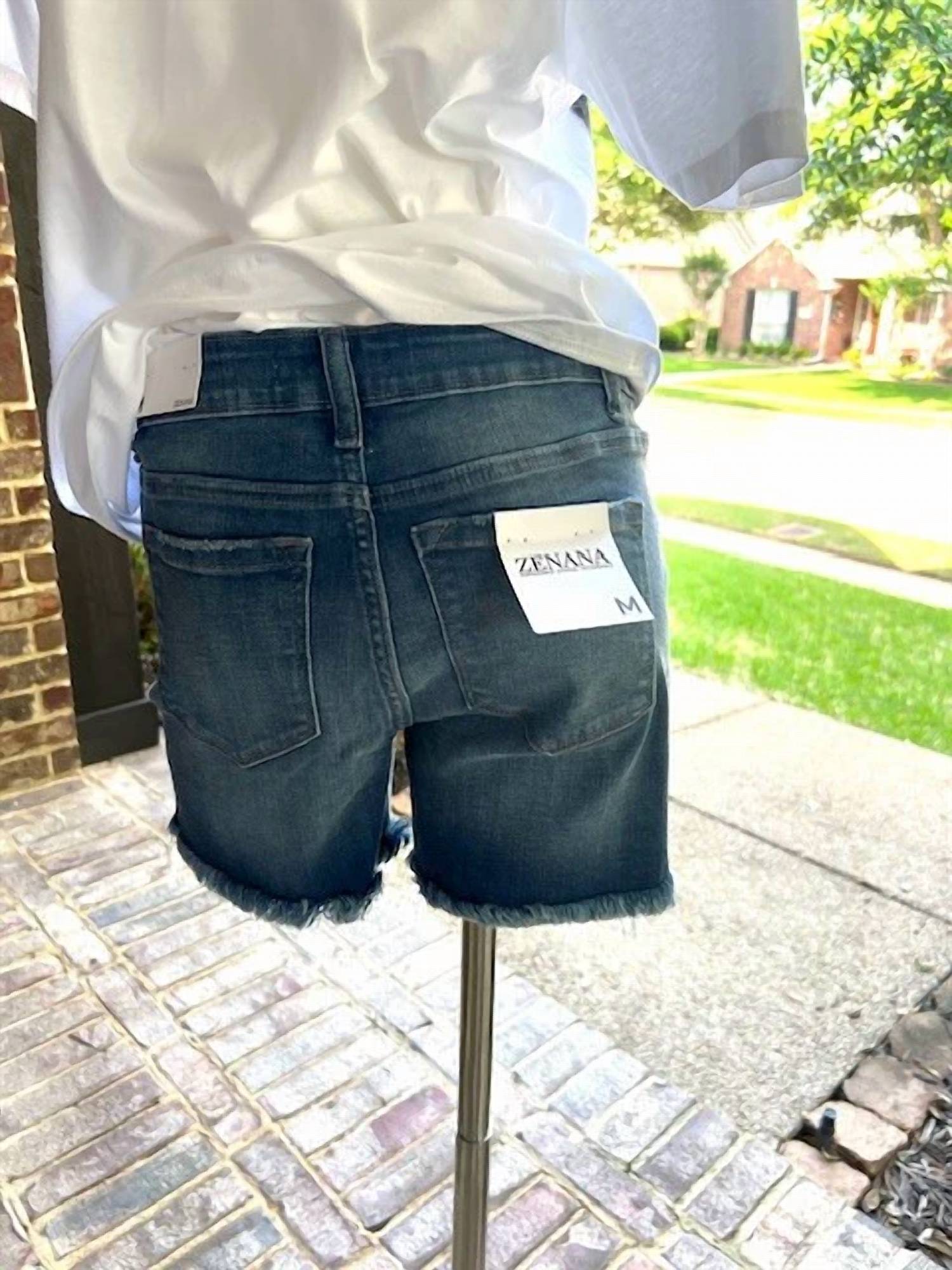Zenana - Denim Shorts