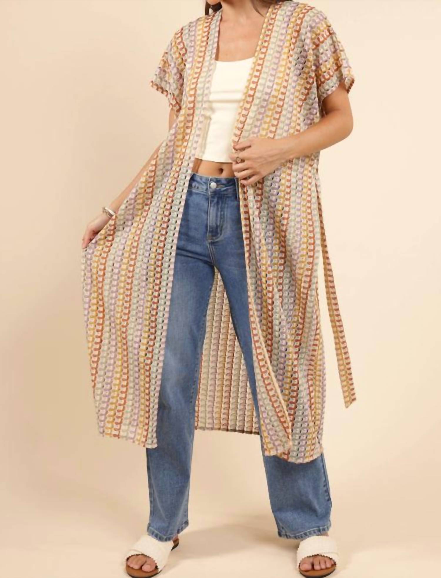 Sadie & Sage - Gilded Sky Kimono