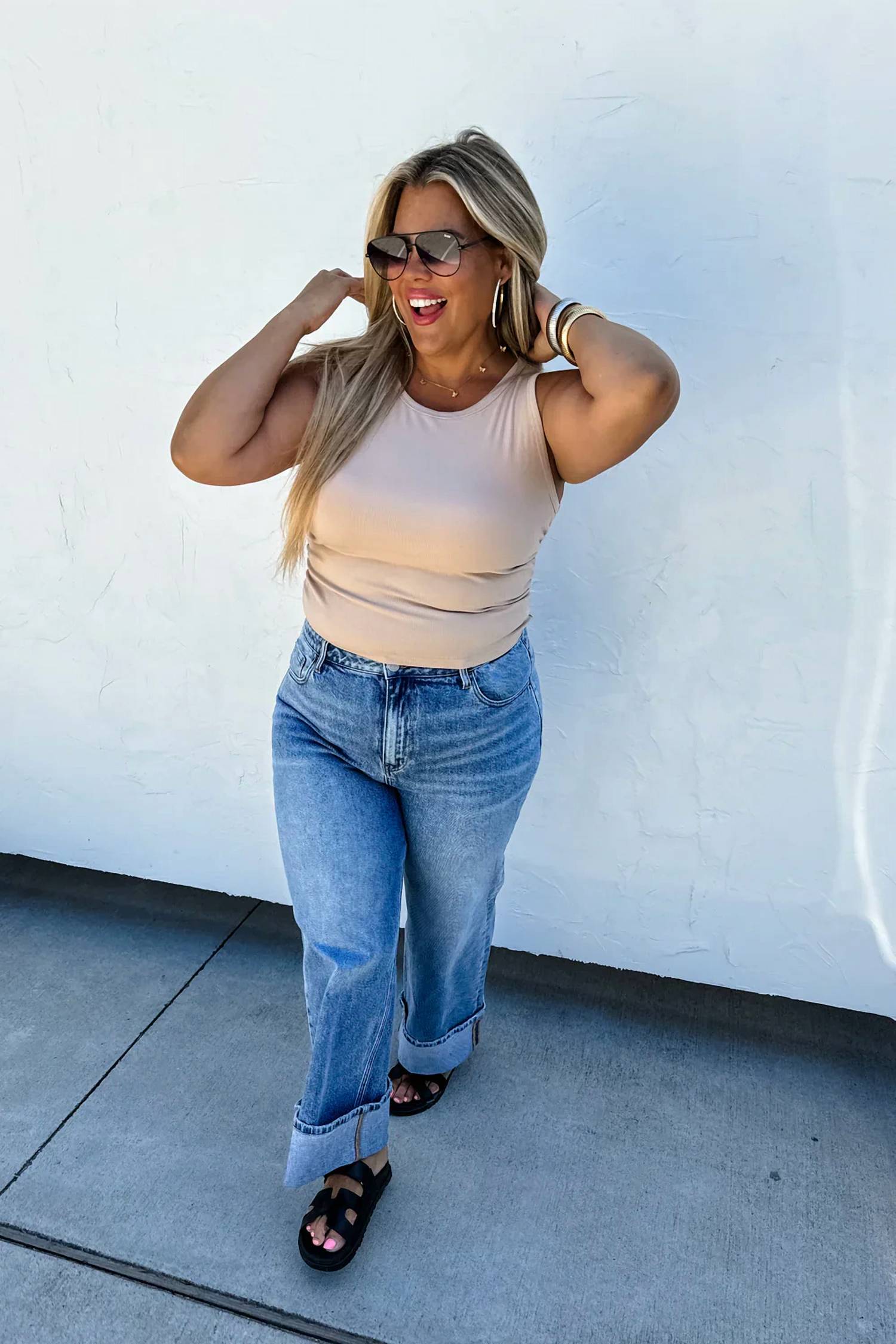 Blakely - Hollis Wide Cuff Jeans