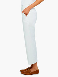 Nic + Zoe - All Day Slim Wide Crop Pants