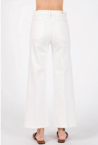 Letter To Juliet - Genoa Creased Wide Leg Jeans