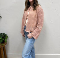 Mod Ref - Lightweight Tie Front Avia Cardigan