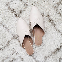 Qupid - Women's Swirl Ballerina Mules
