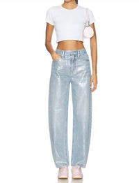 Pistola - Wes High Rise Barrel Jeans