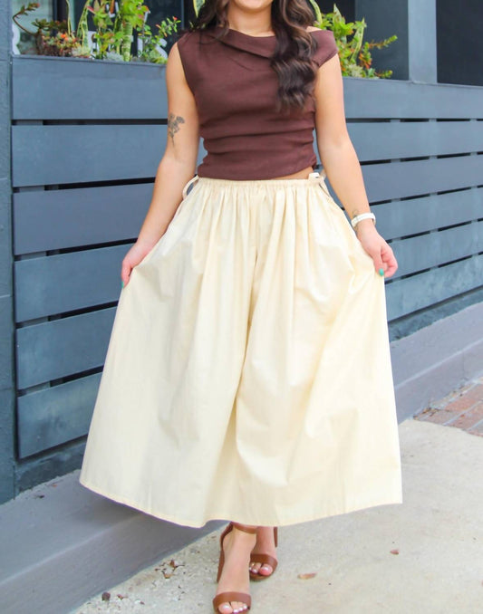 All : Row - Kiana Side Tie Skirt