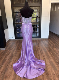 Sherri Hill - Women's Strapless Mermaid Zip Dress