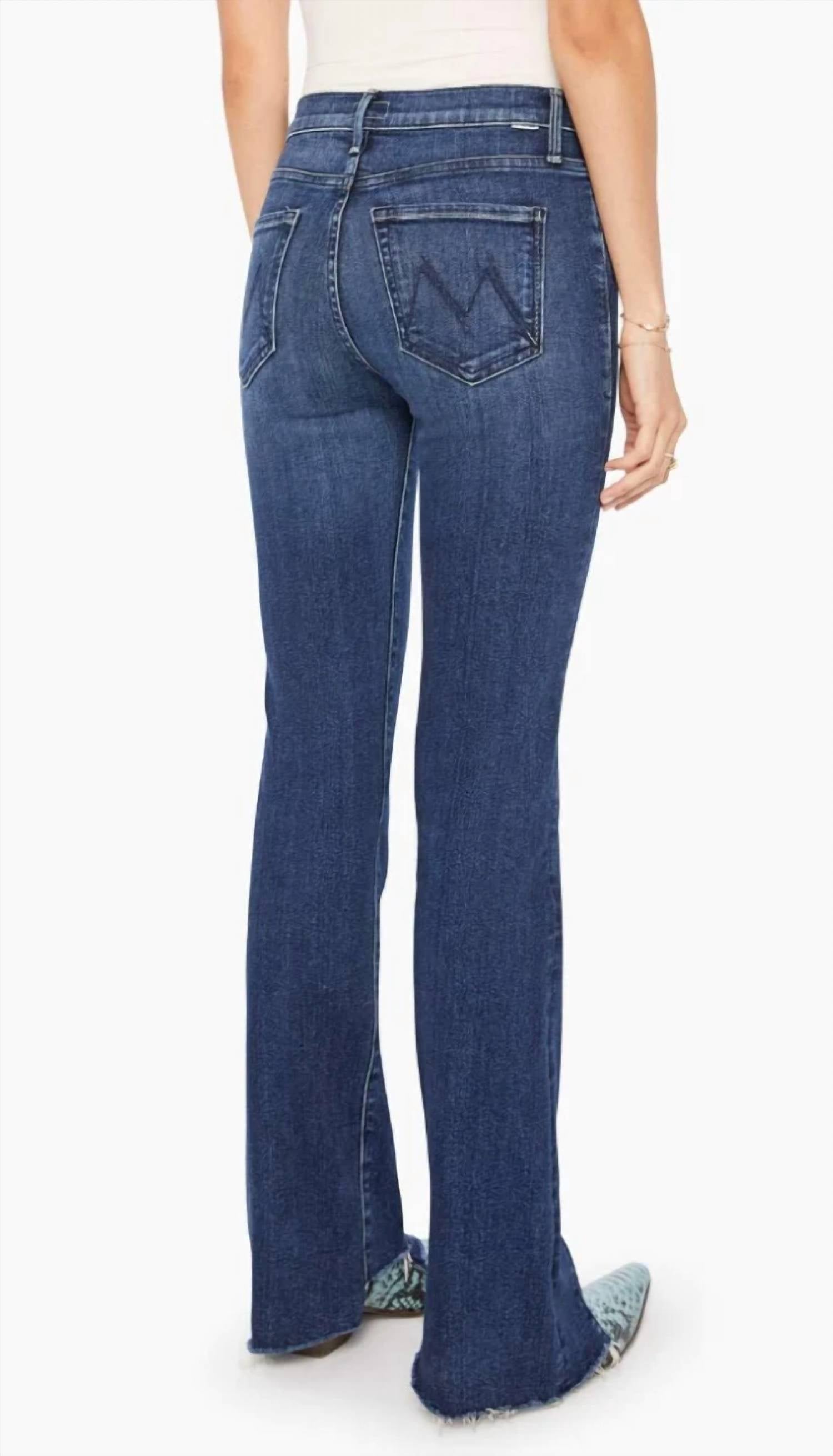 Mother - Insider Skimp Pointy Fray Jeans