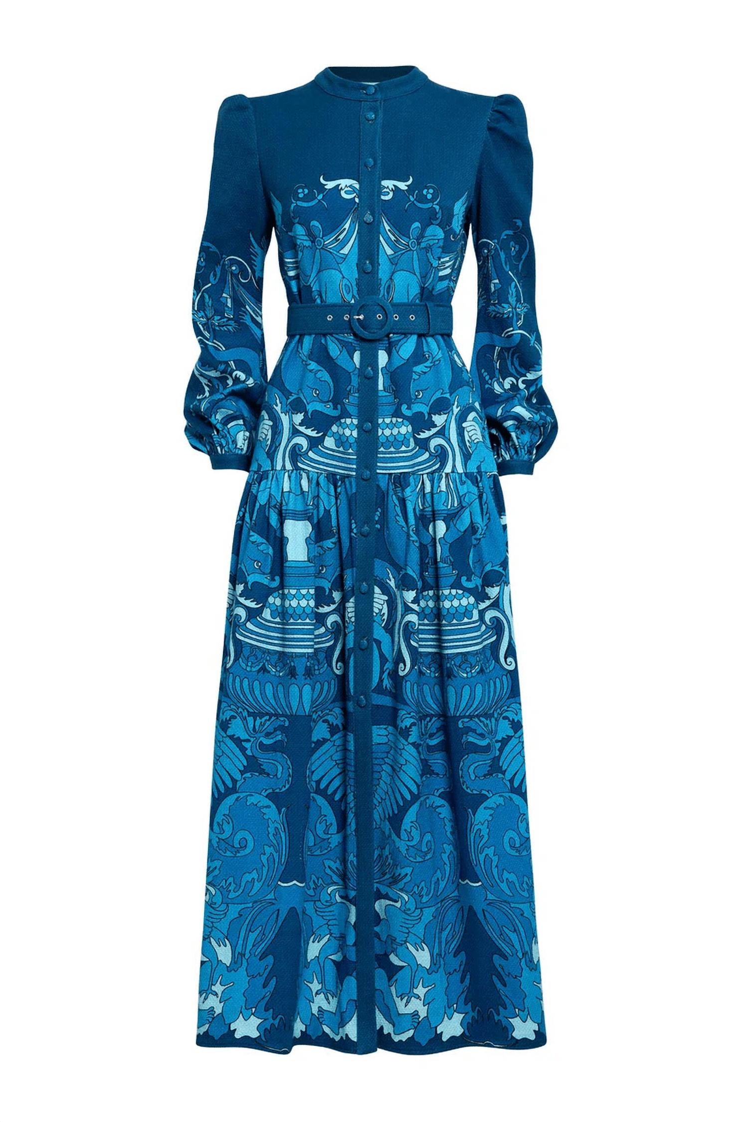 Paolita Melissa Midi Dress in salamanca 1 - women's dress - view 4