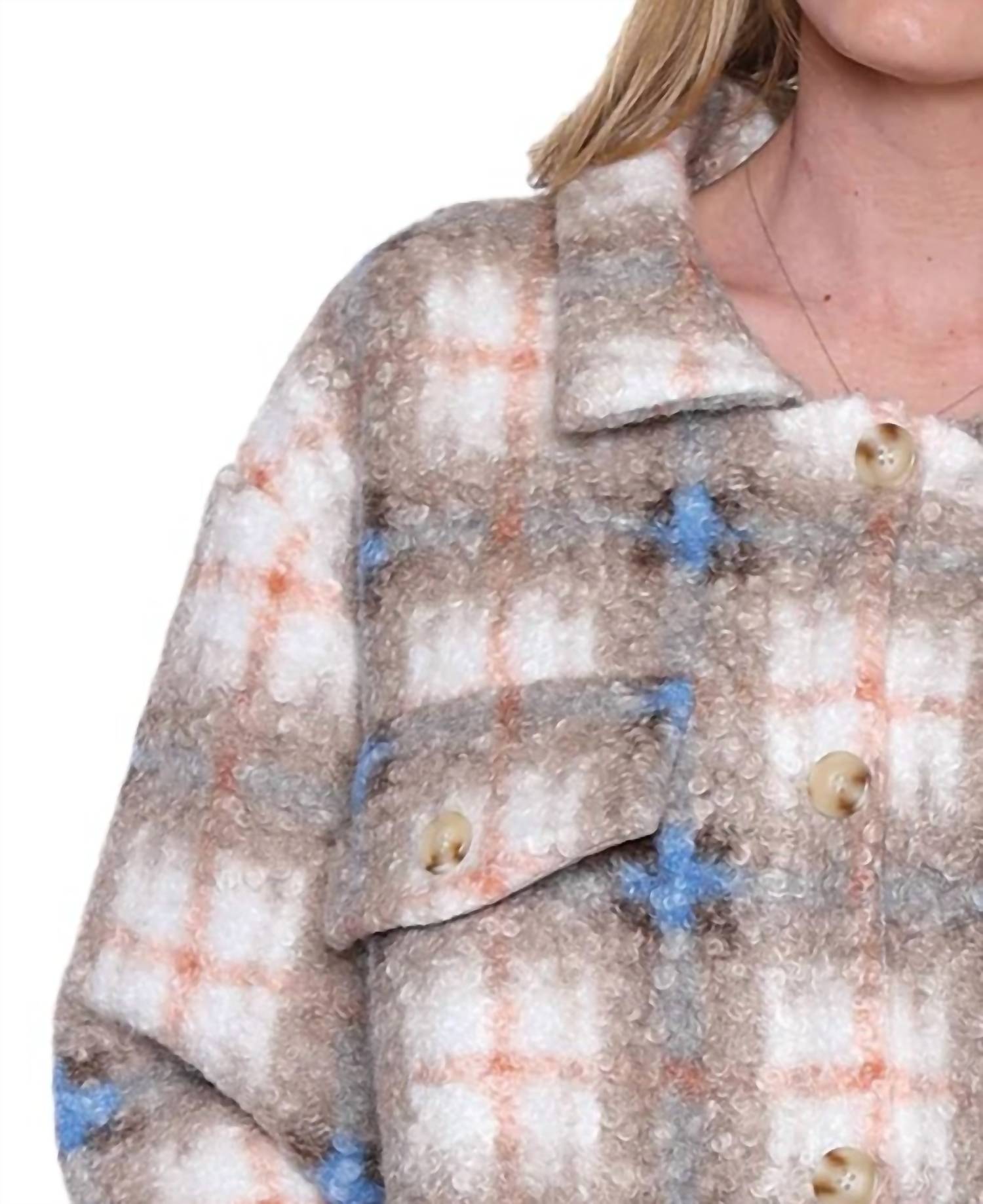 Papa Fashions - Cozy & Relaxed Long Length Shirt Jacket