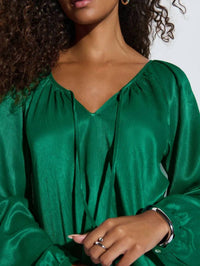 Nation Ltd - Ellie Textured Satin Top