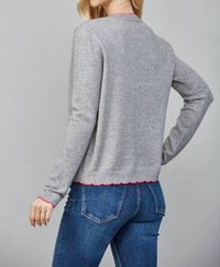 Fate - Swift Contrast Edge Cardigan