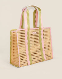 Spartina 449 - Women's Splash Cane Large Trim Tote Bag