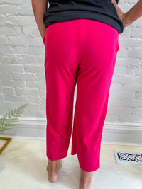 Heimish Usa - Lucy Wide Leg Stretchy Crop Pants