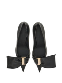 Salvatore Ferragamo - Women's Oversized-bow Leather Pumps