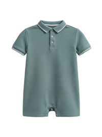 Colored Organics - Kids Walter Pique Polo Romper