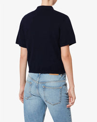 Isabel Marant - Althea Button Logo Polo Top